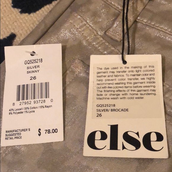 else metallic skinny jeans! - Picture 9 of 12